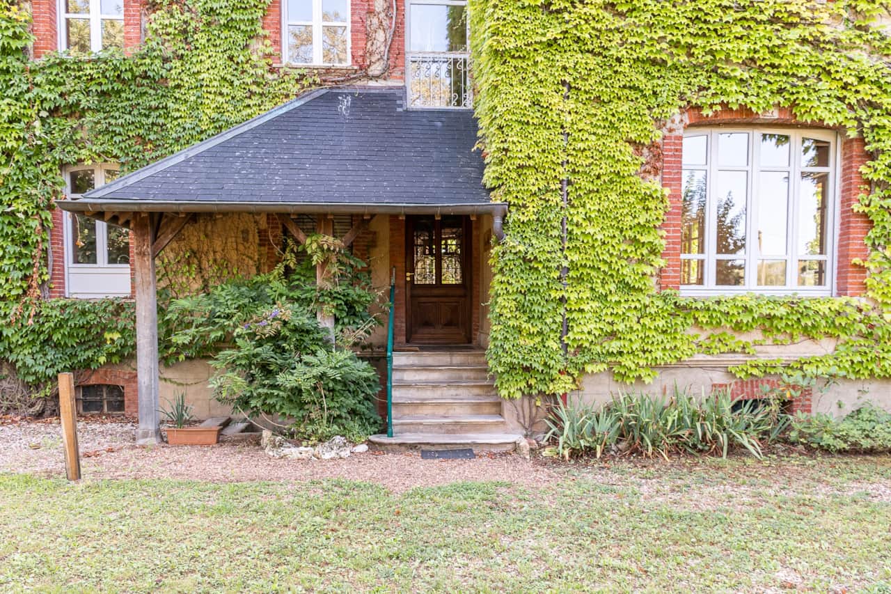 L'entrée de la maison