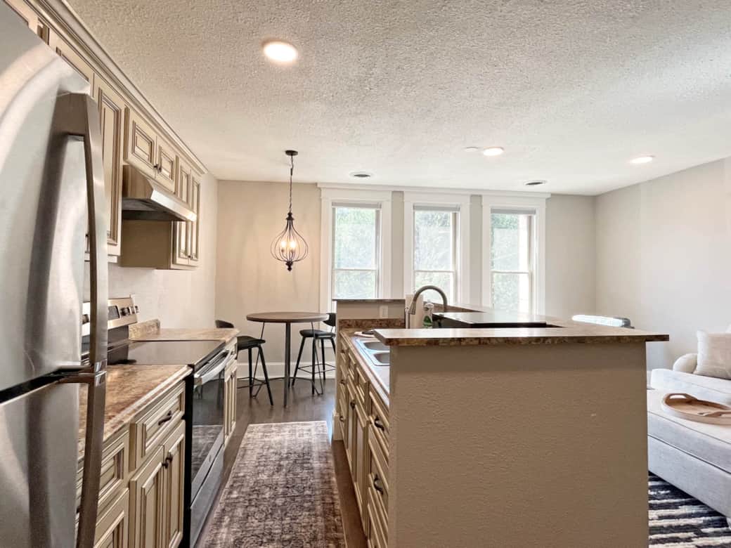 Our kitchen is well-stocked with all the essentials (and a few extras!)