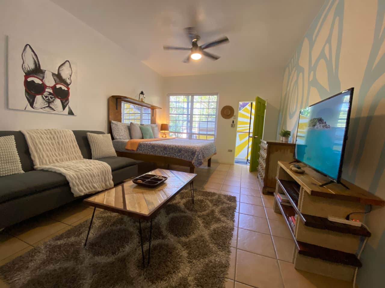 spacious living area