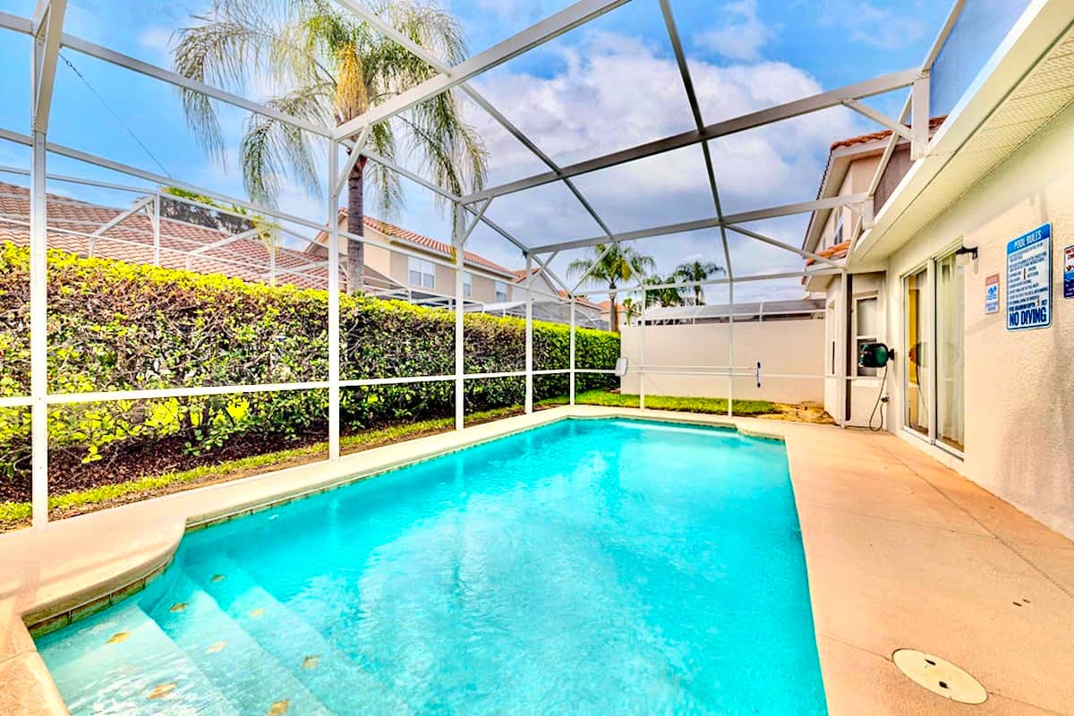 Plenty of deck space to enjoy the Florida sunshine