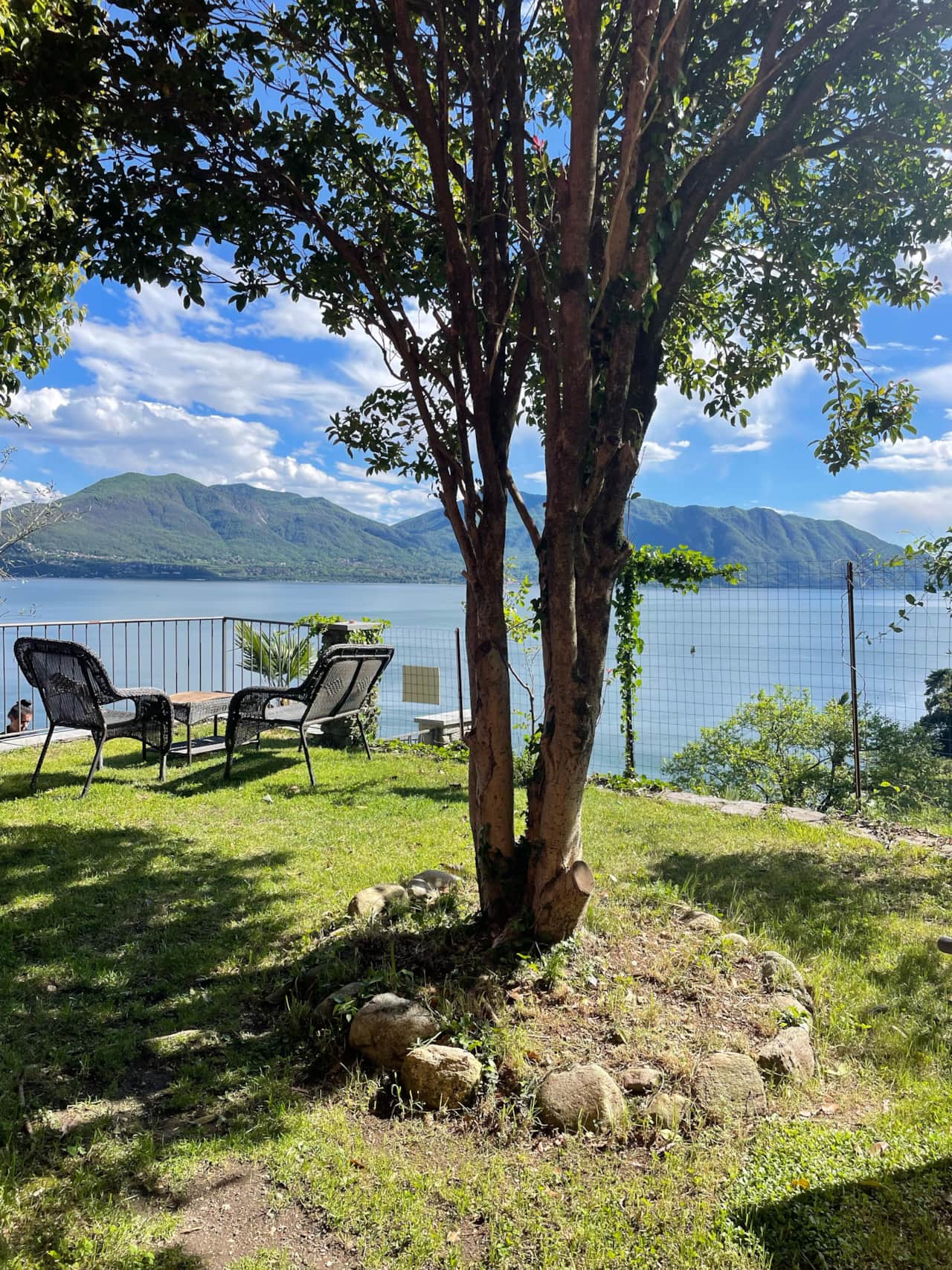 Garten Seeblick Villa Angelina lago maggiore cannero riviera ambra