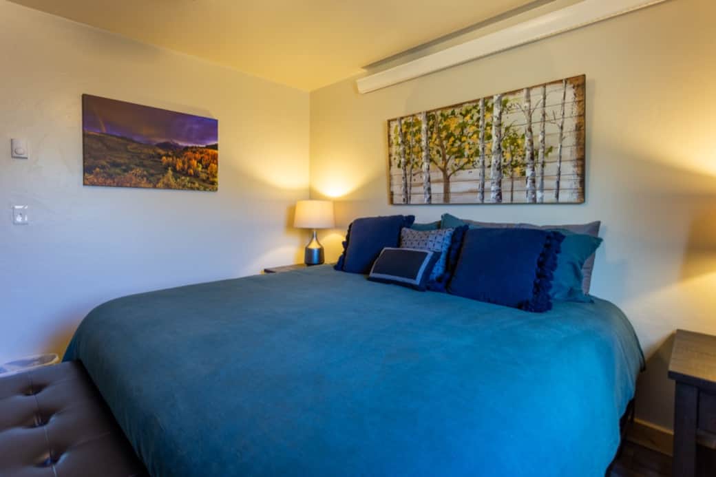 Second bedroom with king size bed