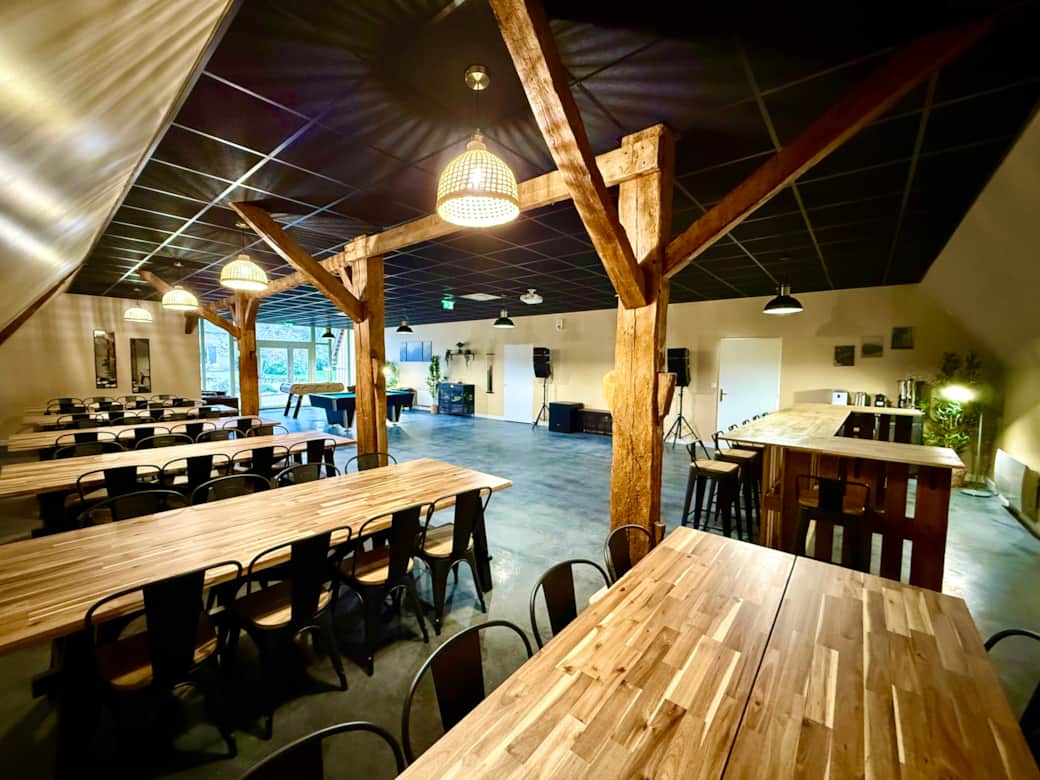 La salle de reception La salle de reception