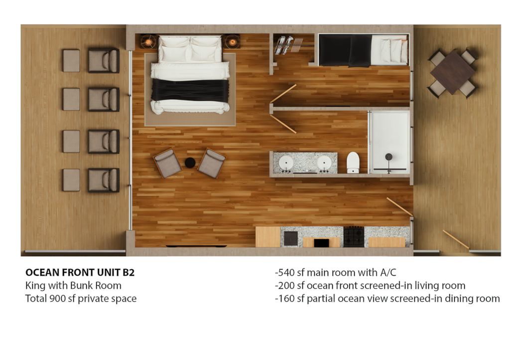 Quatro Vista Unit B2 Floorplan