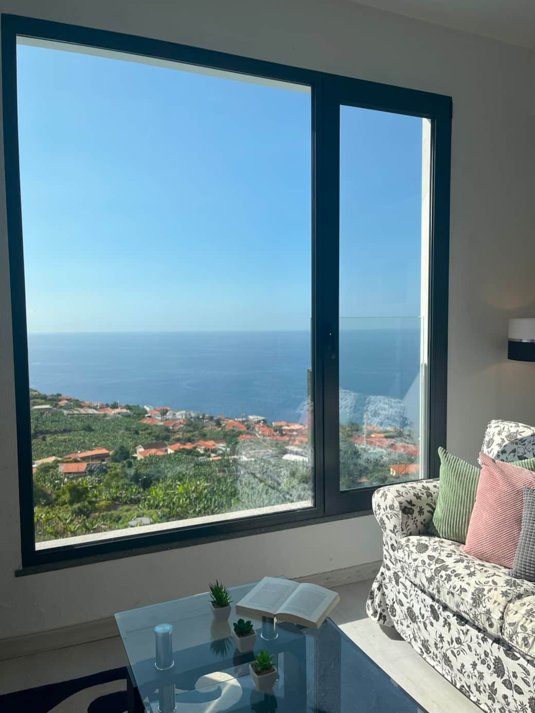 Lounge with a book and a view