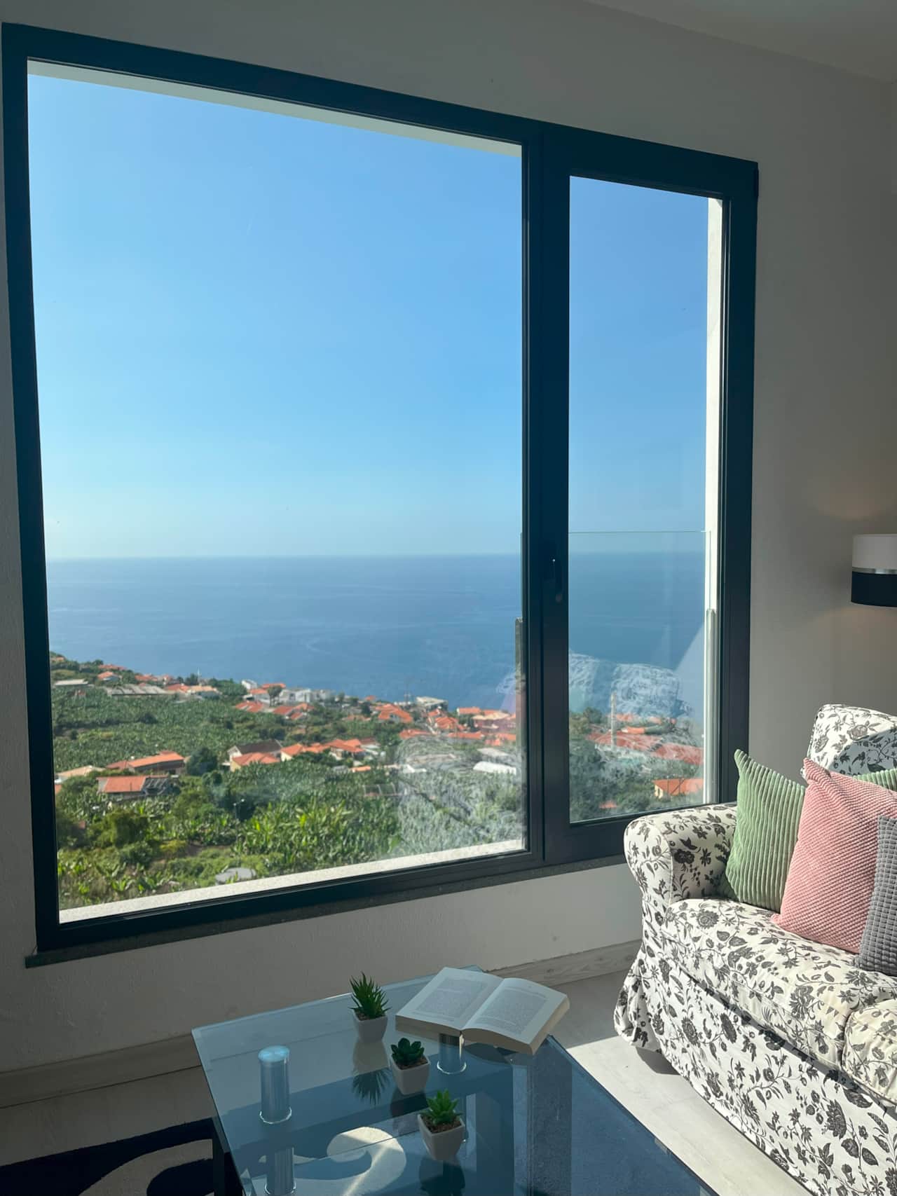 Lounge with a book and a view