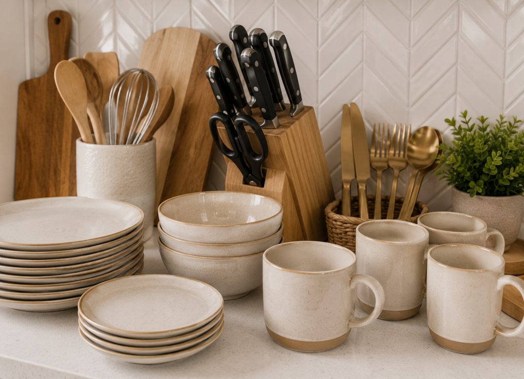 Cook any meal in our fully stocked kitchen