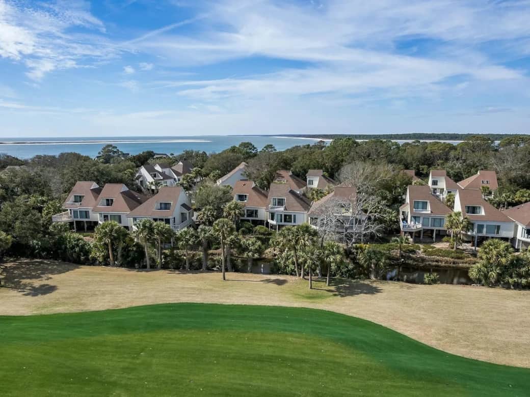 Aerial View from Back of Villa