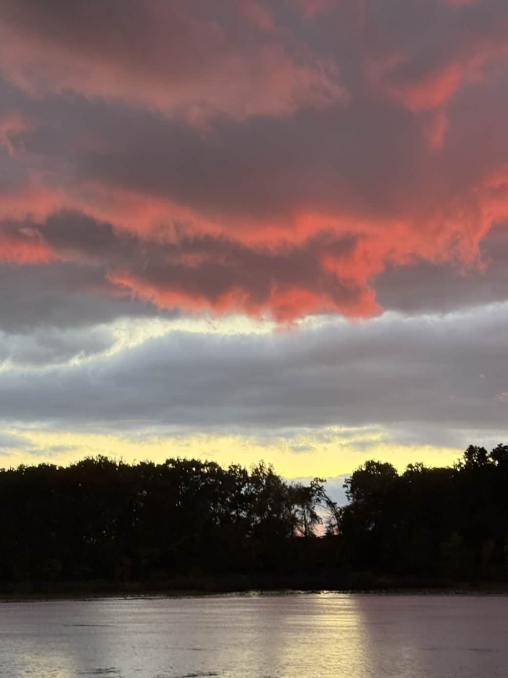 Sunset at Brown Lake Lodge