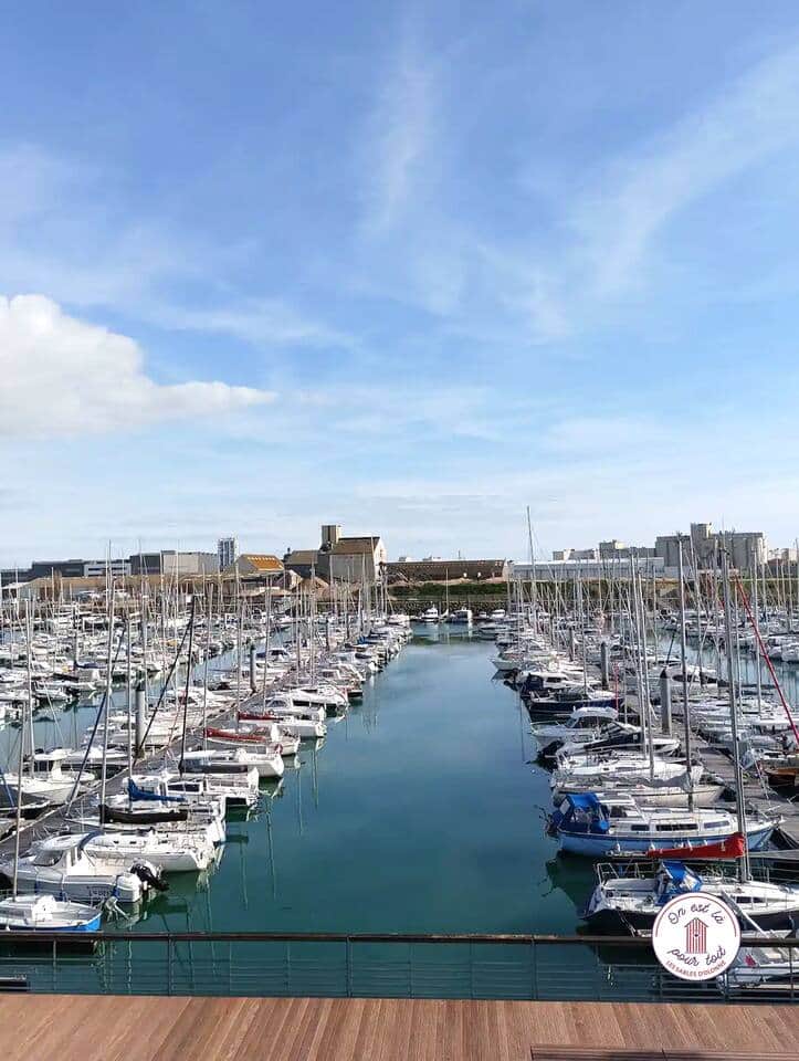 Vue depuis la porte fenêtre