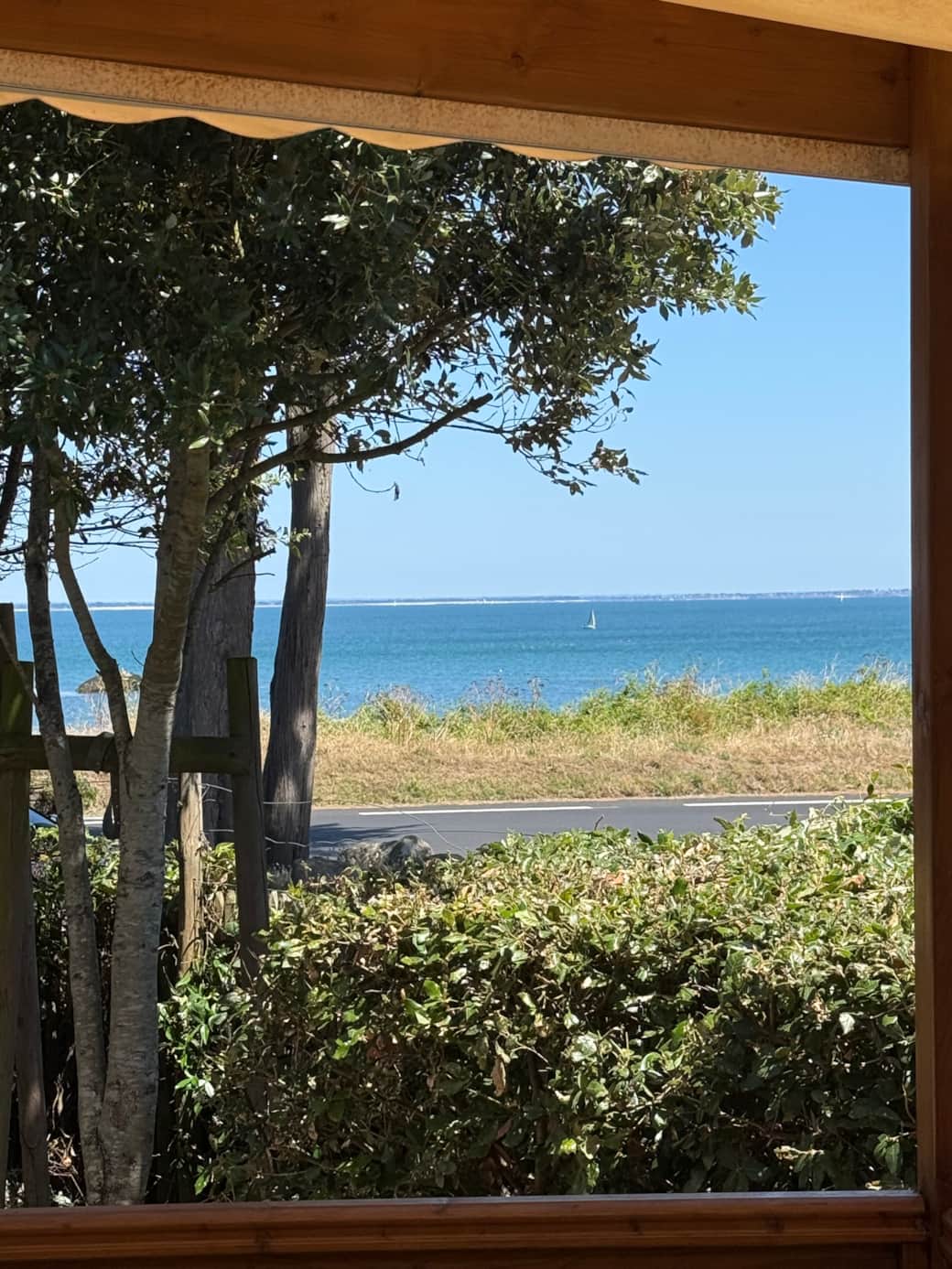 Vue mer depuis la terrasse