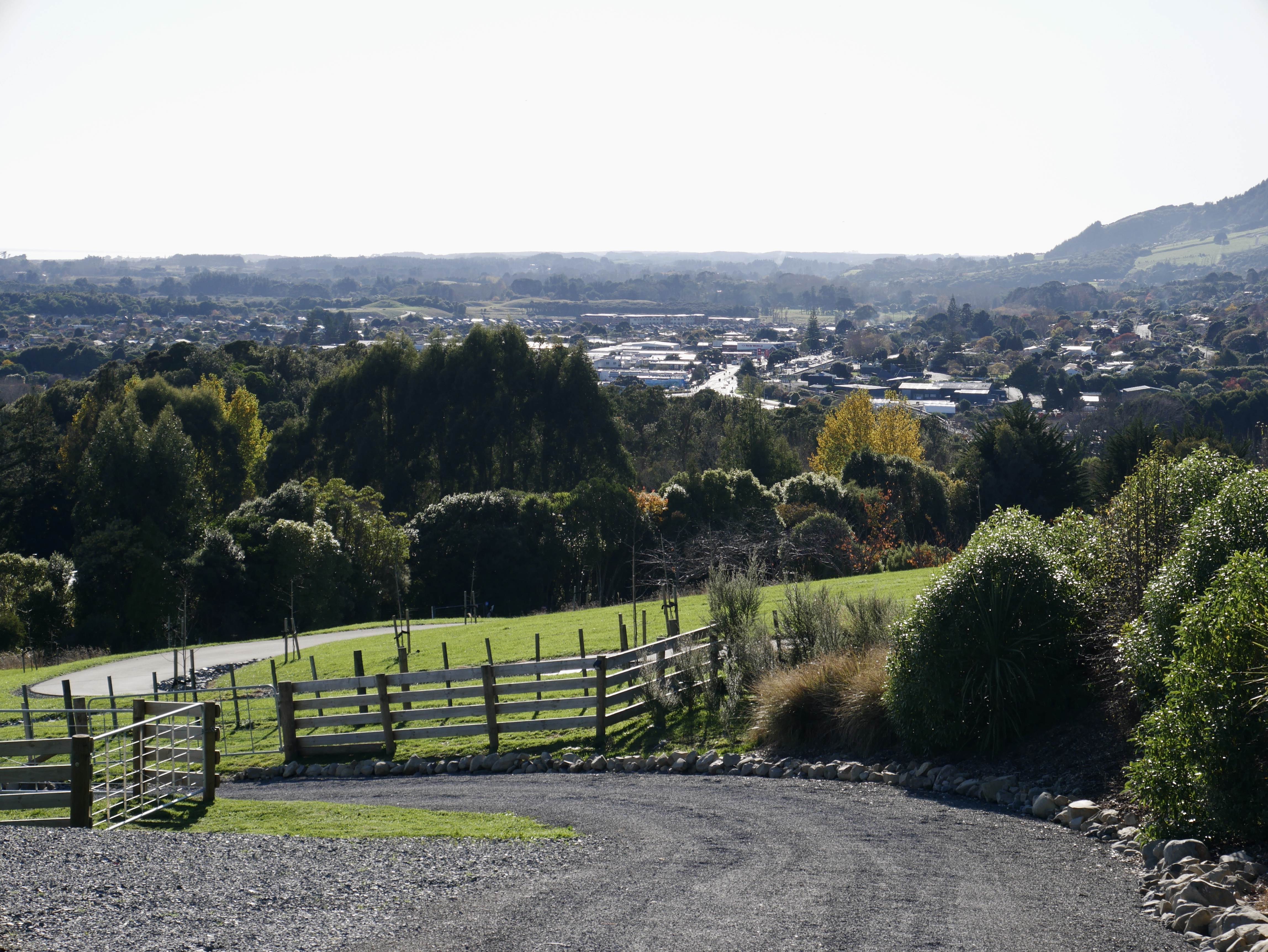 Rural Location - looking over Waikanae Village