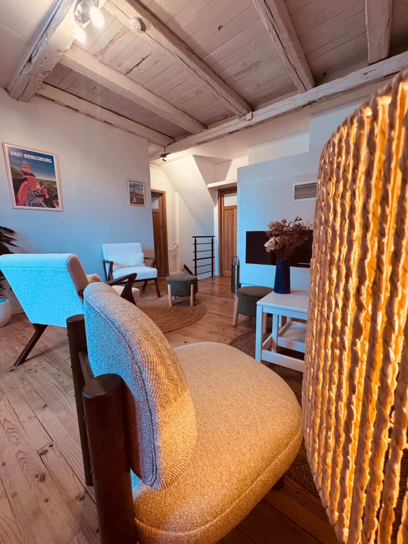 Salon commun réservé aux hôtes