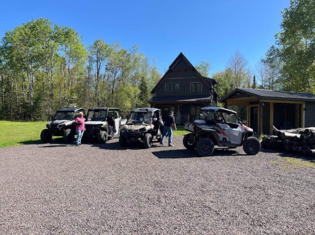 Drive right from the cabin to ATV & Snowmobile trls. Nemadji State forest has 90,000 acres of trails