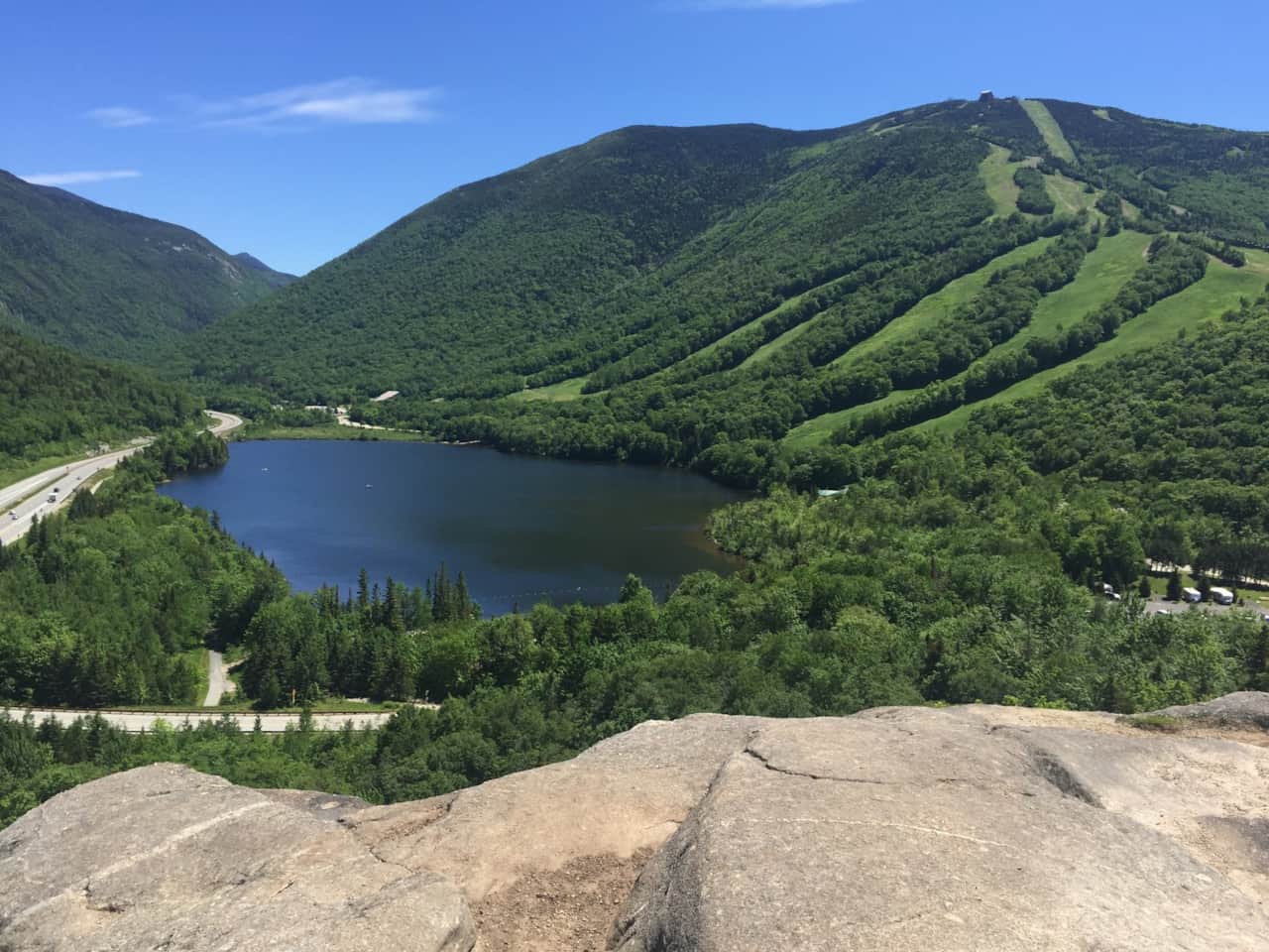 Artists Bluff, Top Franconia Notch