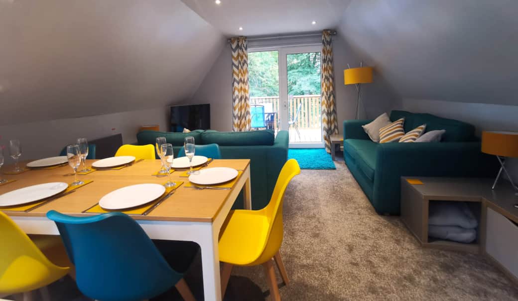 Dining and Living Area