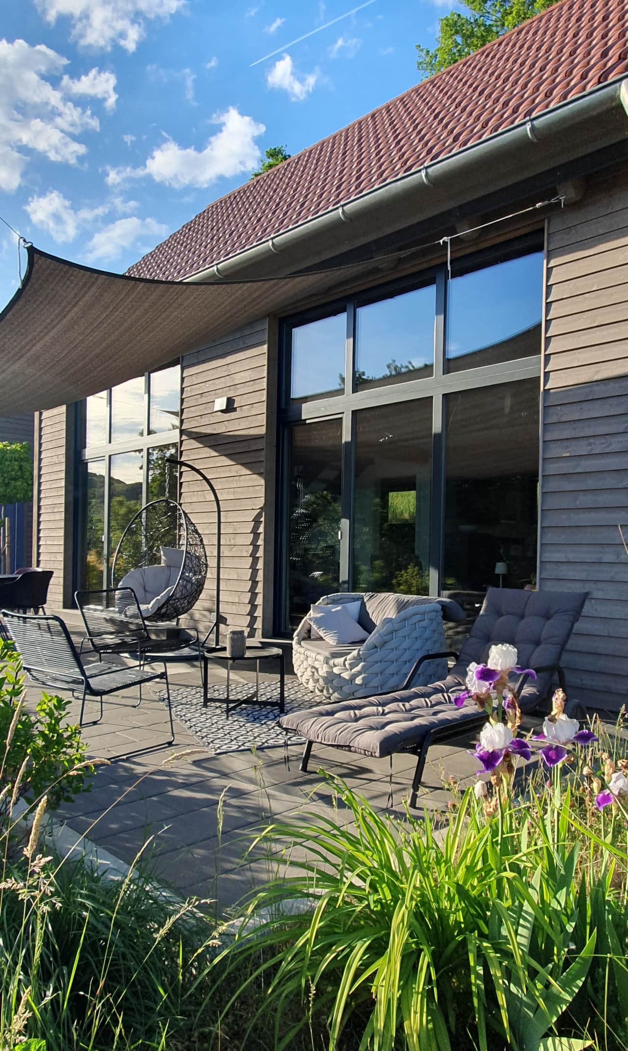 Terrasse Purpur