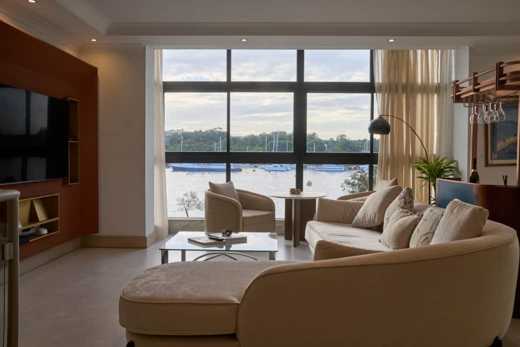 Lounge area