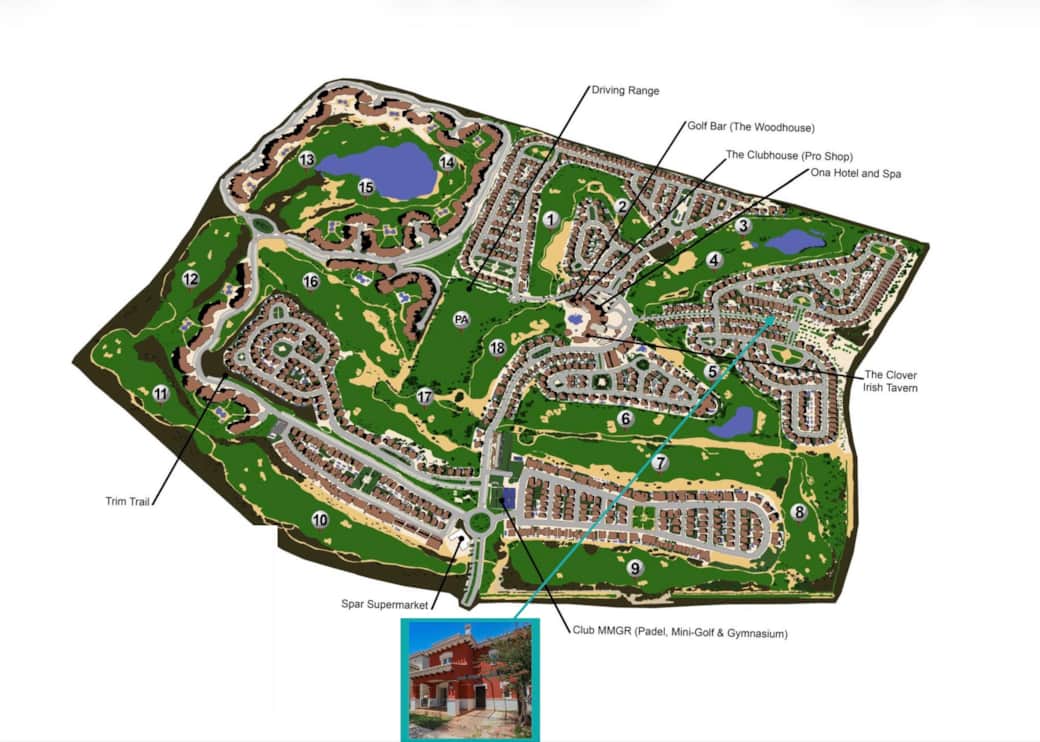 Mapa de la ubicación del alojamiento
