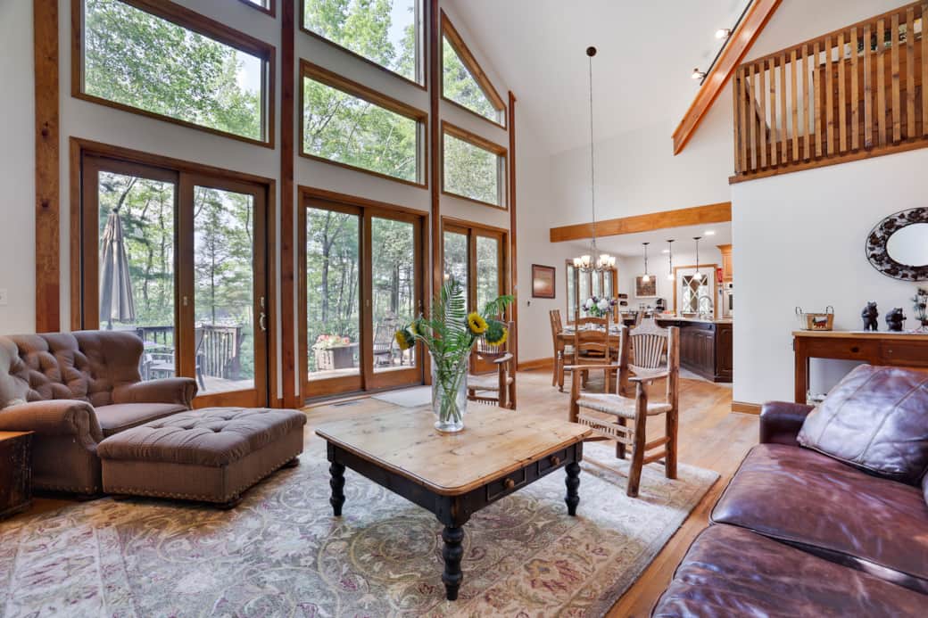 Great room with gorgeous views