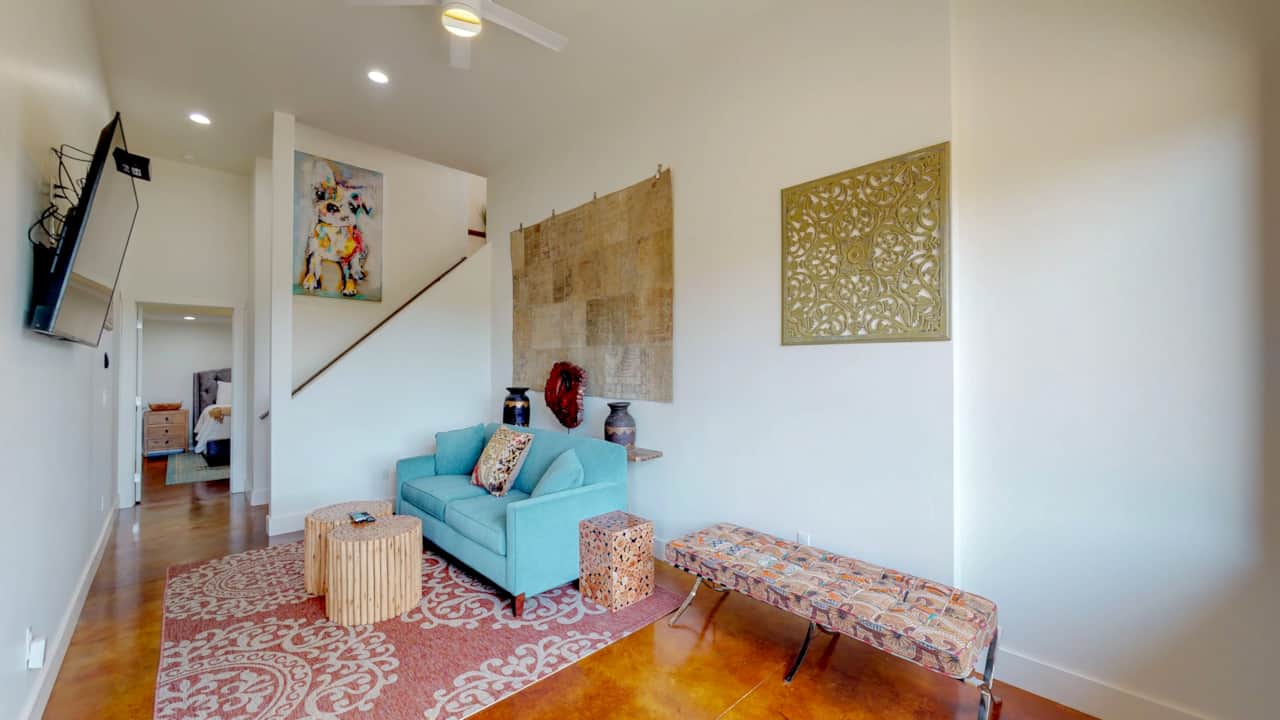 32 Upstream Bachelorette Oasis First floor living room