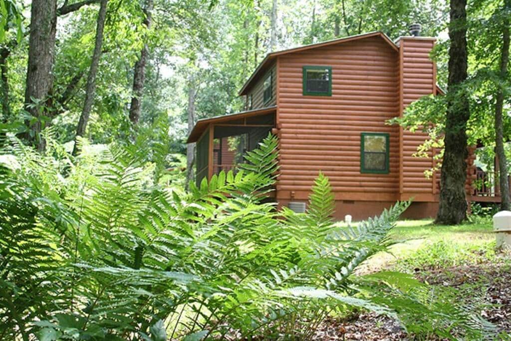 Side of cabin