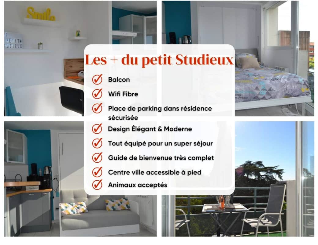Les principaux + de notre appartement Le petit Studieux