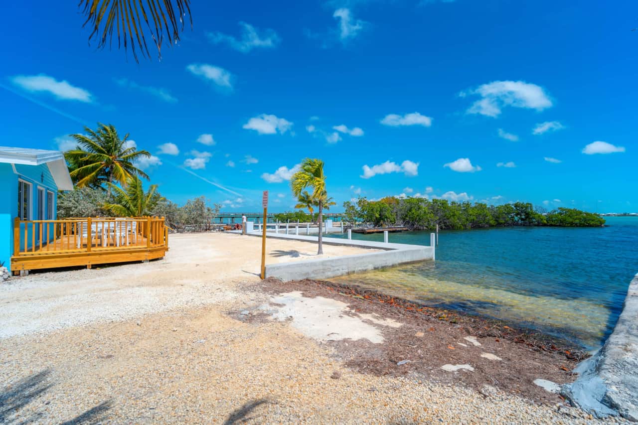 Boat ramp.