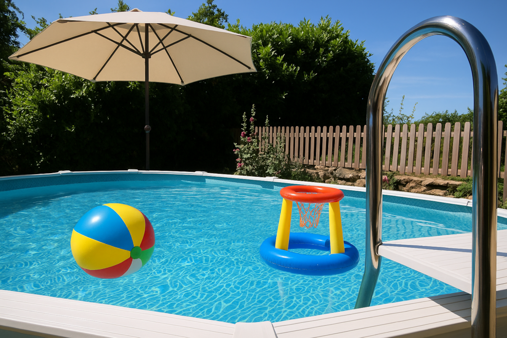 piscine partagée