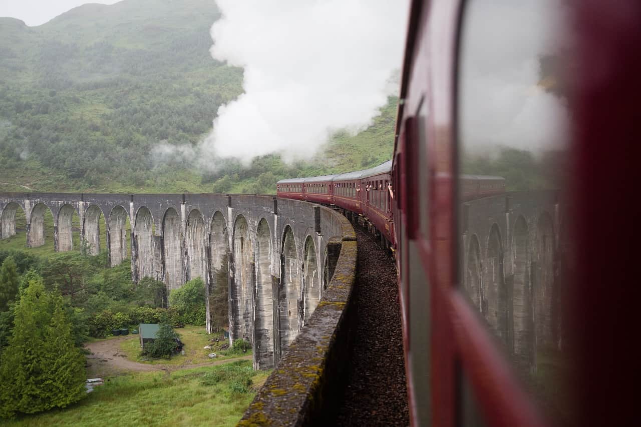 Jacobite Steam Train, Scotland