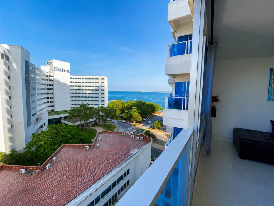 Vista al mar desde el Balcón