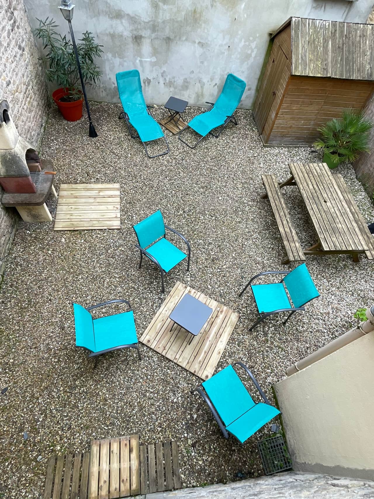 Beach House and Patio by Melrose