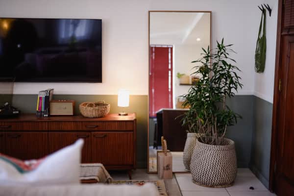 Vintage Jam boutique apartment interior detail, Greenmarket Square Cape Town