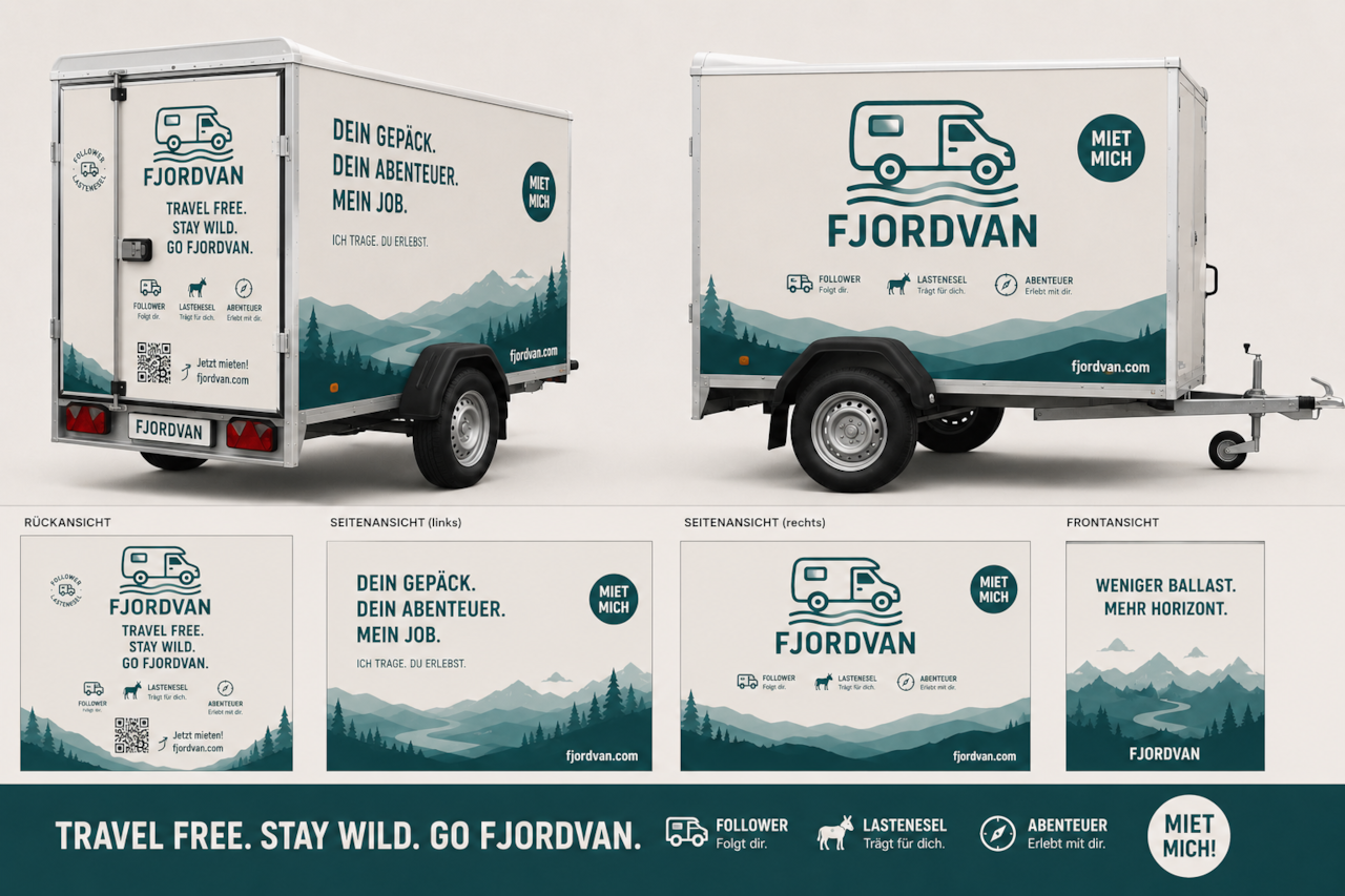 FJORDVAN - Böckmann Kofferanhänger 1,35t