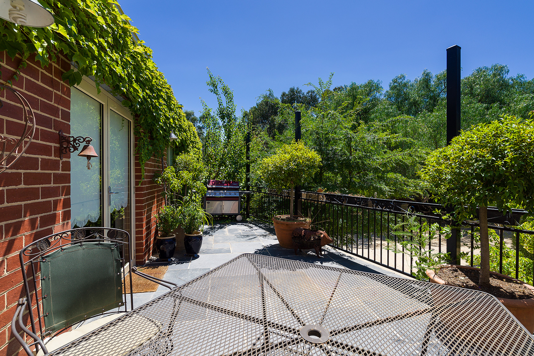 One of the many relaxing areas to enjoy nature