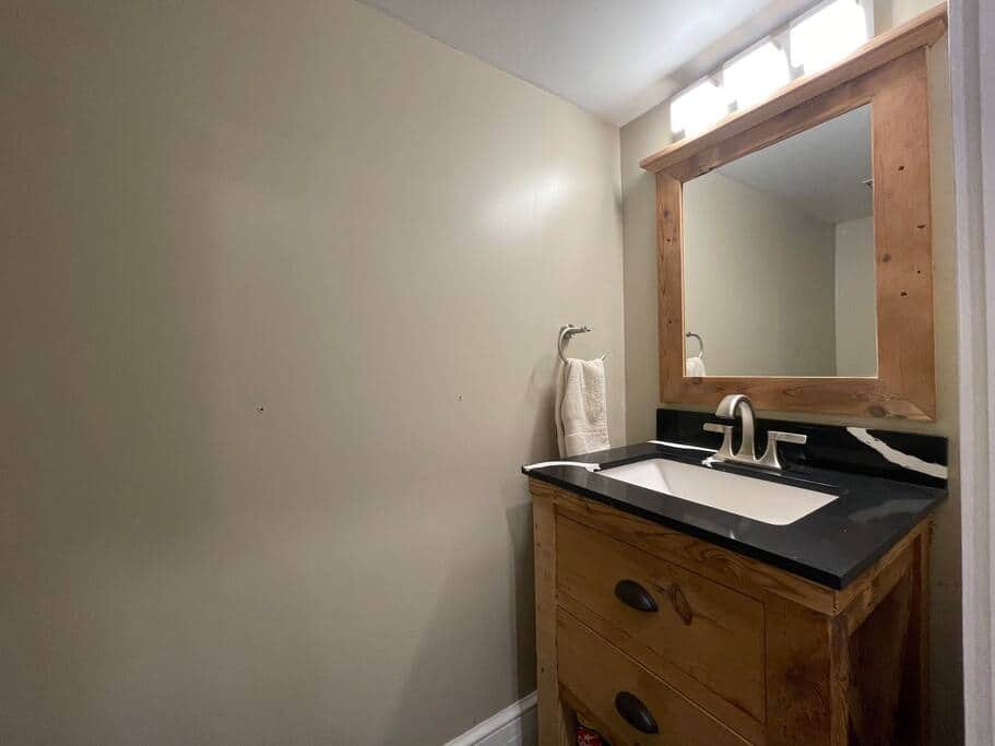 Separated Toilet & Wash Area