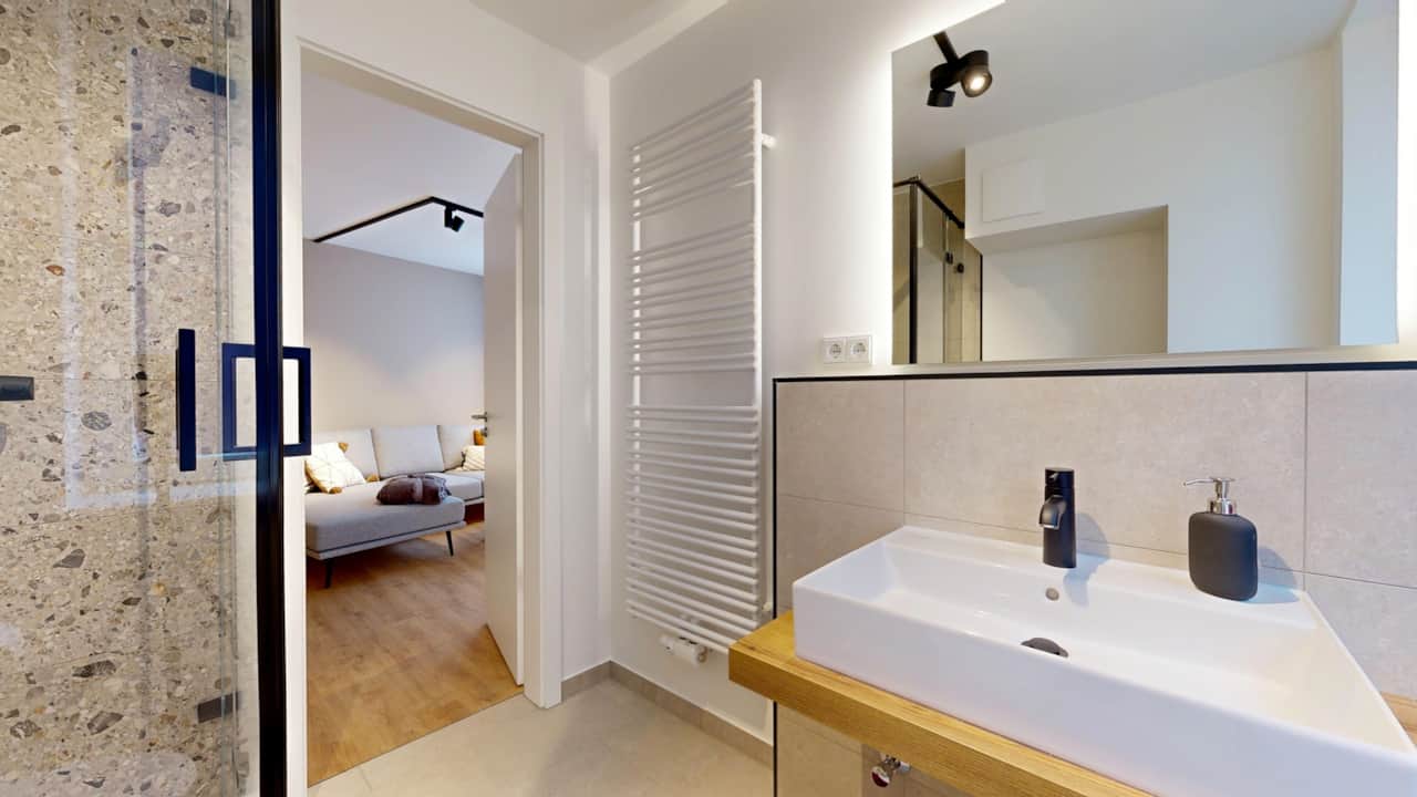 Moderne und hochwertige Ausstattung im N°8A Boardinghouse Lüneburg