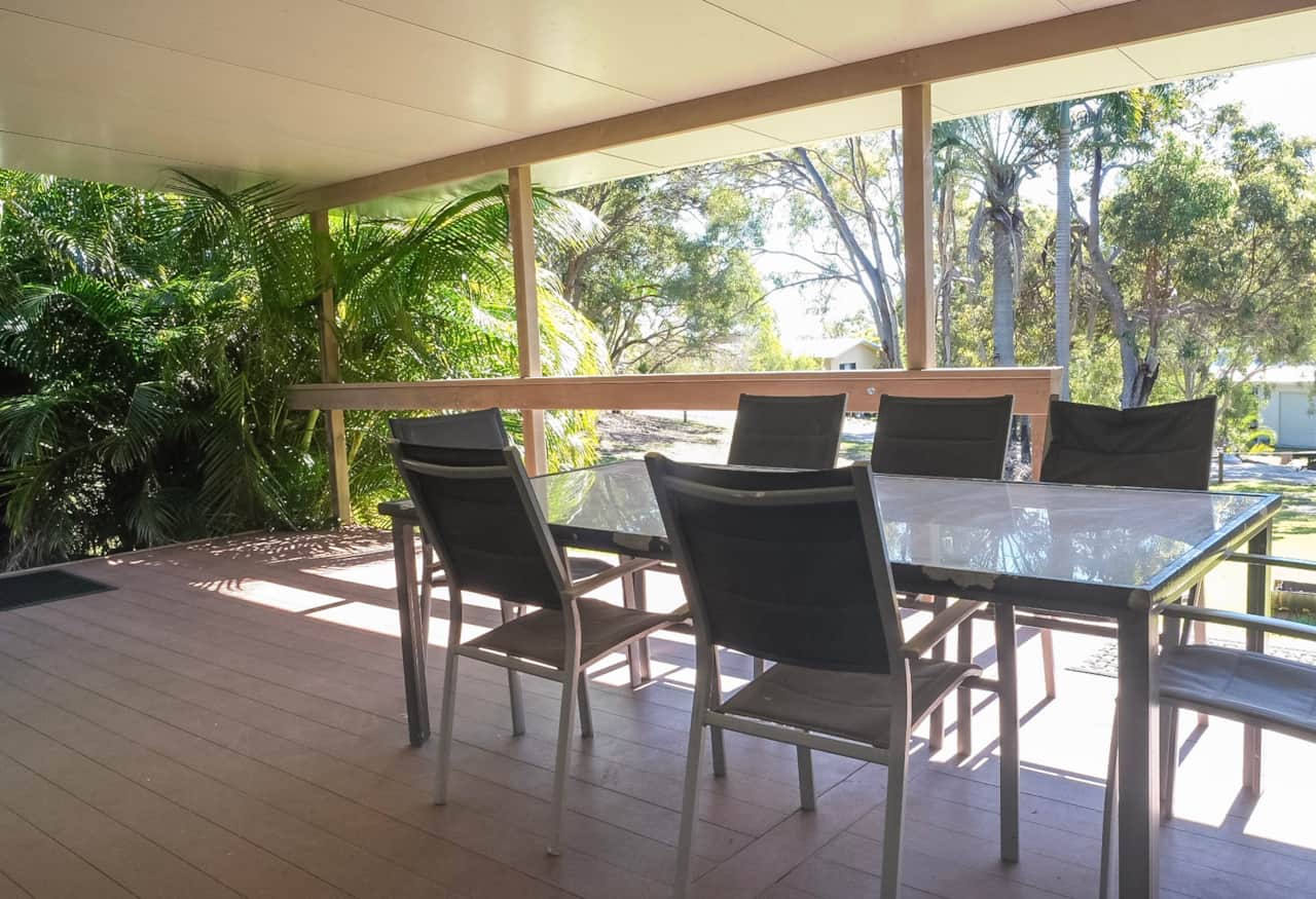 Outdoor seating
