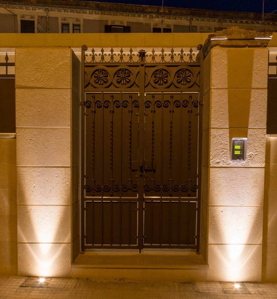 Main Entrance to the villa