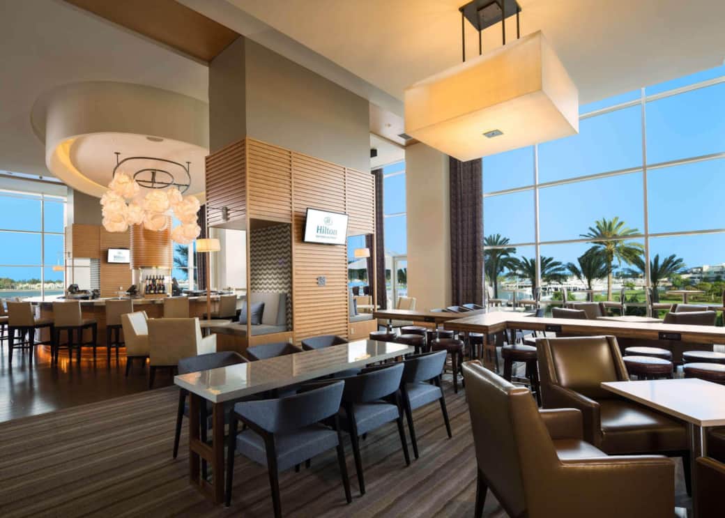 Hilton San Diego Bayfront food