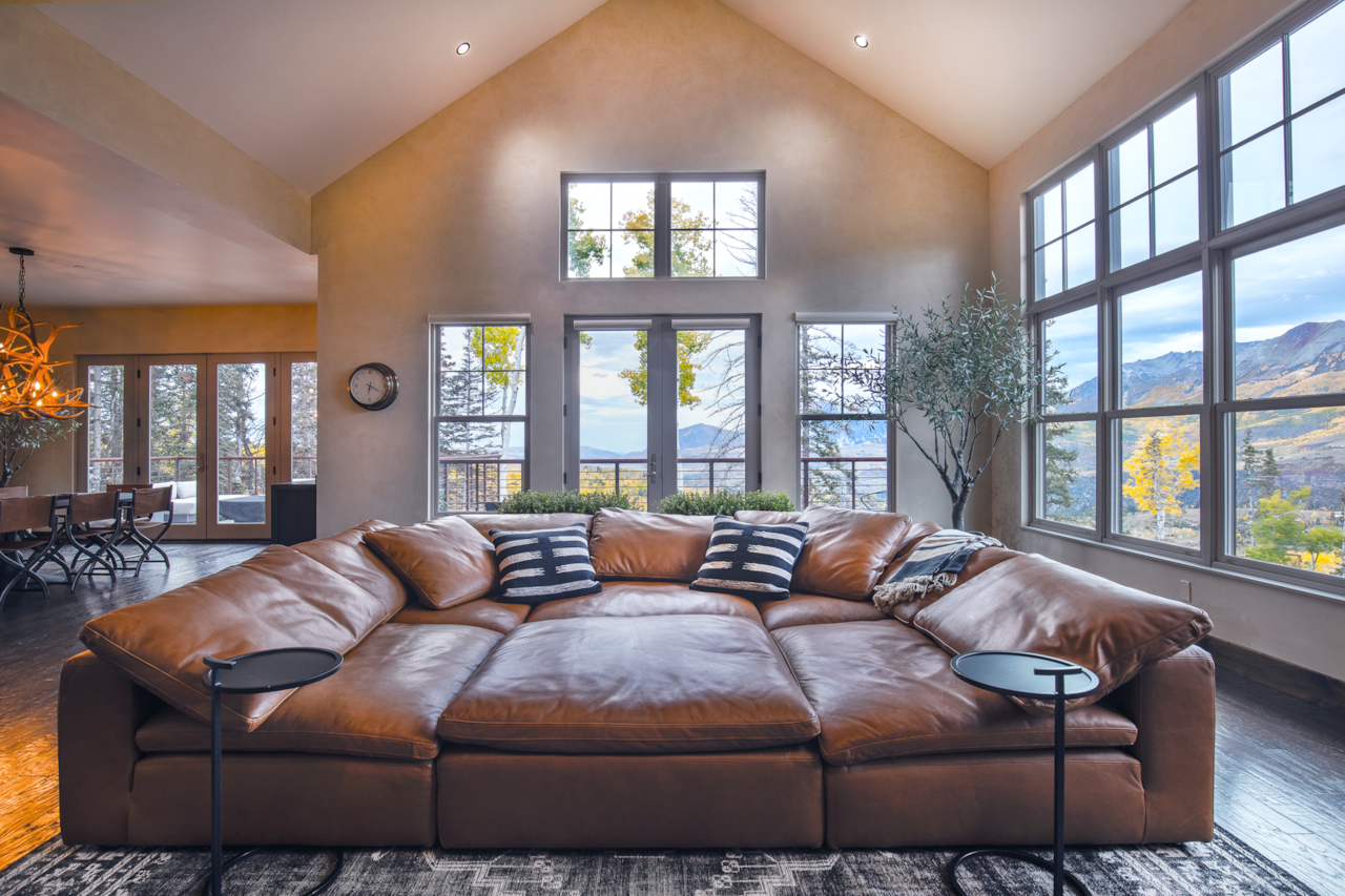 The comfiest couch in the county! 