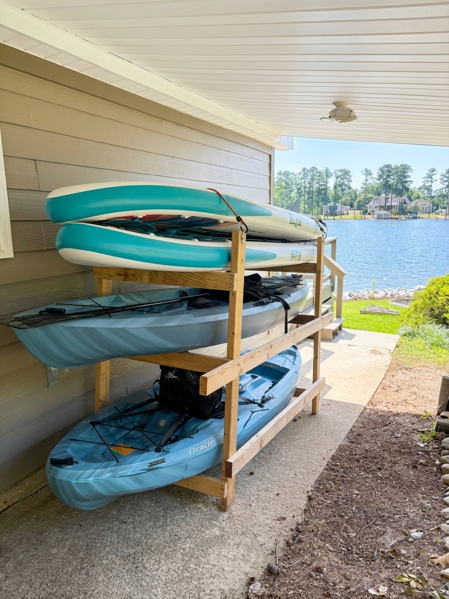Kayaks and Paddle Boards