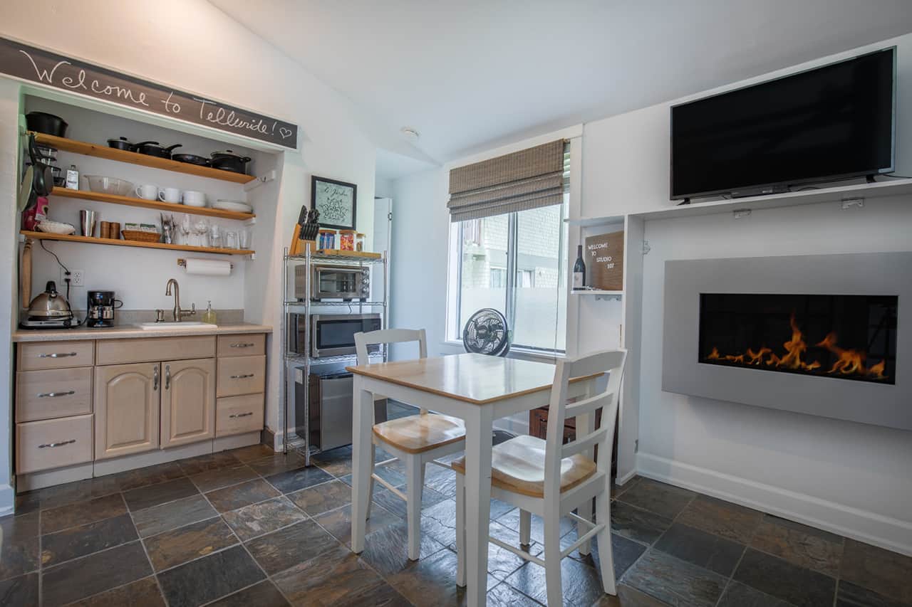 Large kitchenette