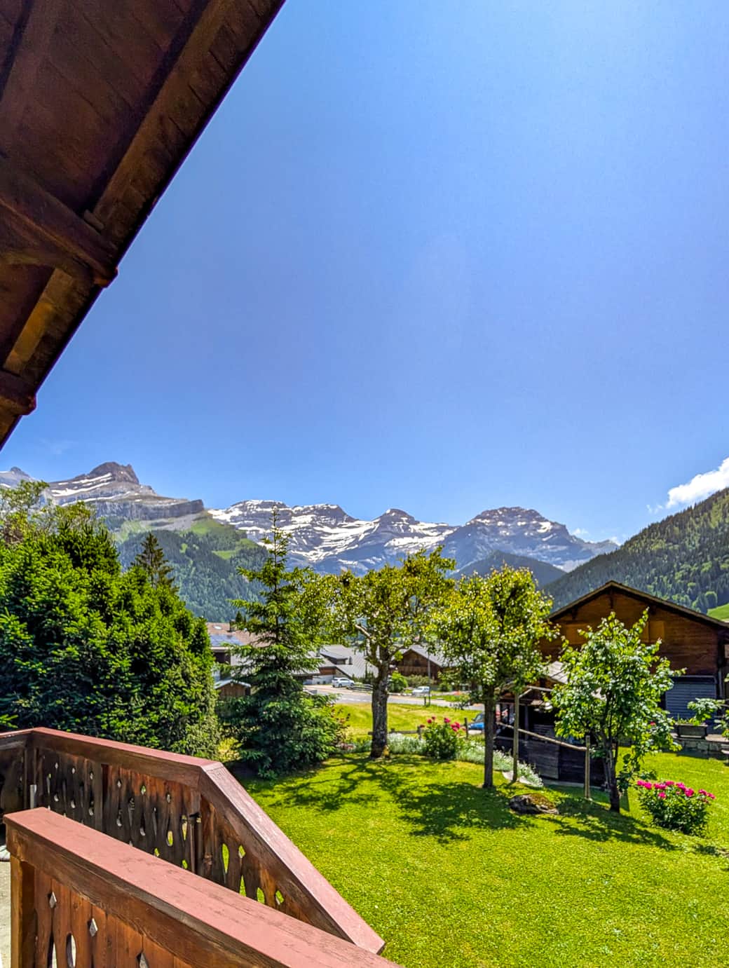 Balcon avec vue dégagée 
