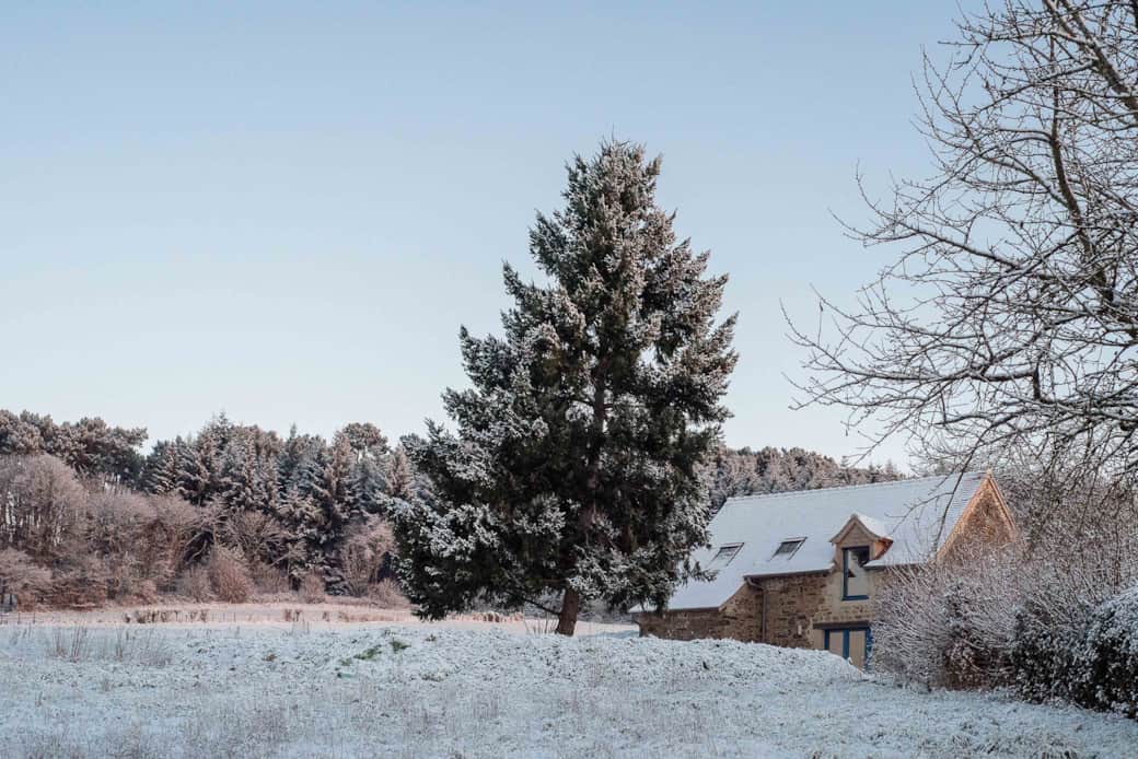 L'Écrin de Saint Léo sous la neige