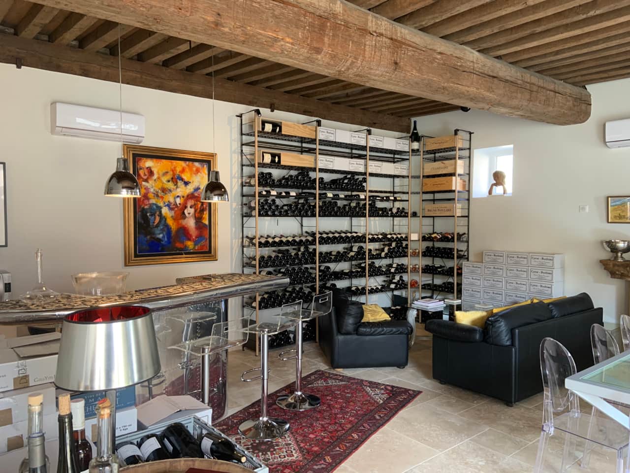 Salle de dégustation