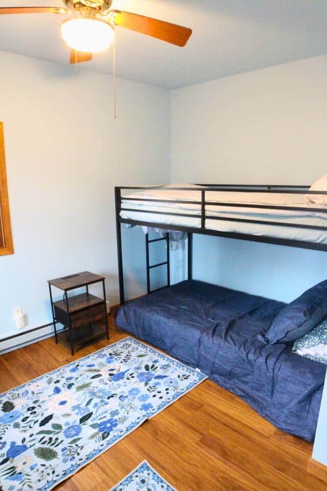 Main Level with 3 Twin Beds