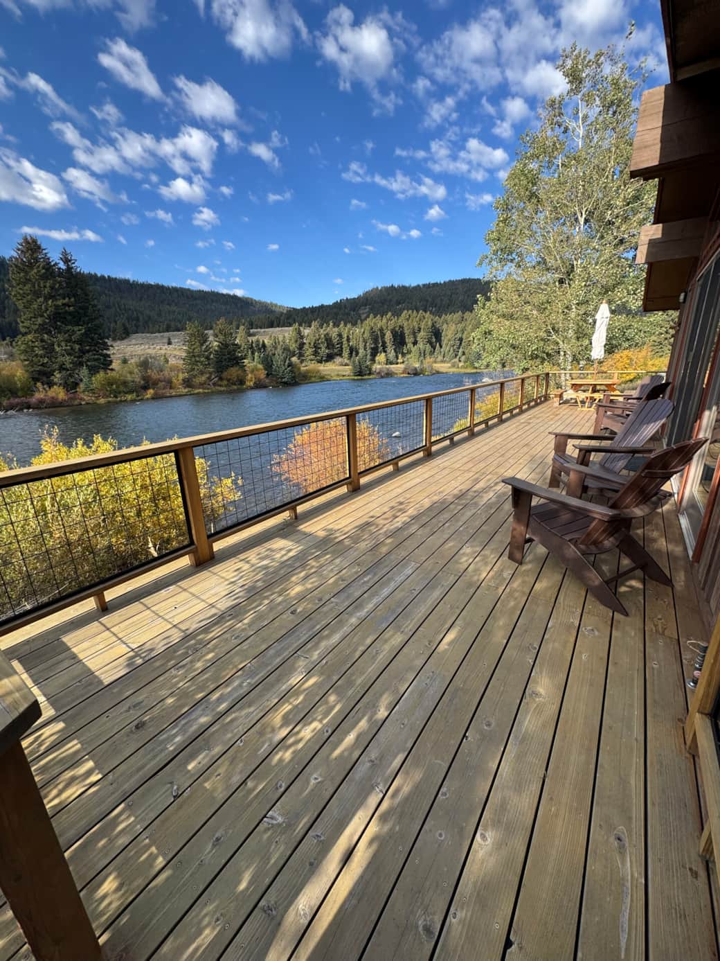 River side deck