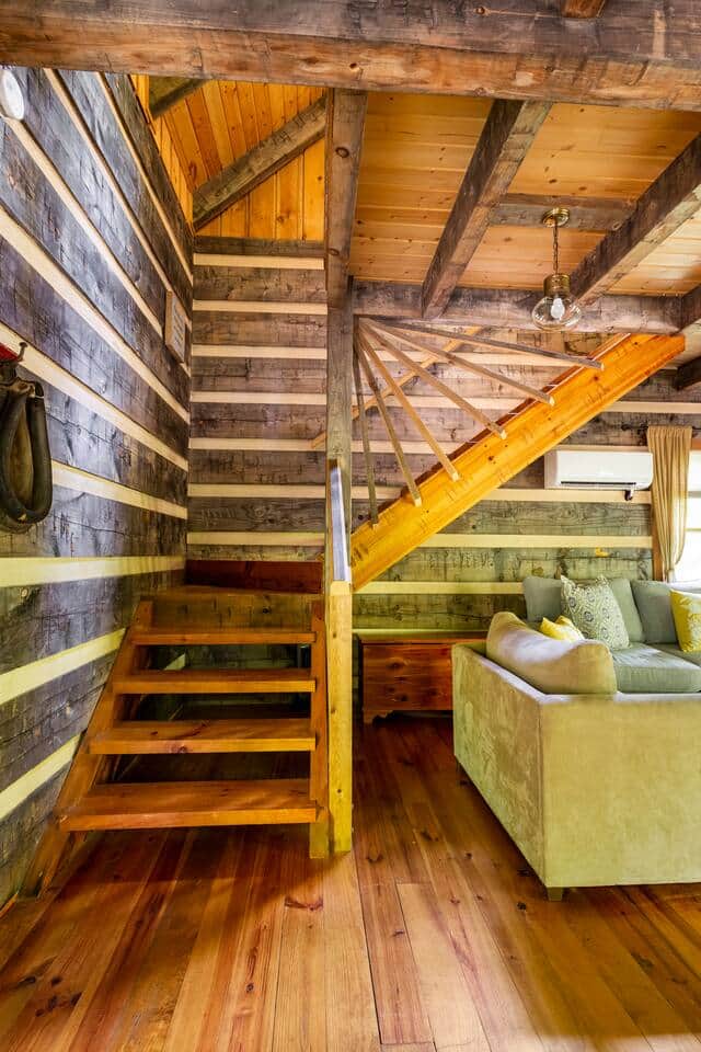 stairs to loft with queen bed stairs to loft with queen bed