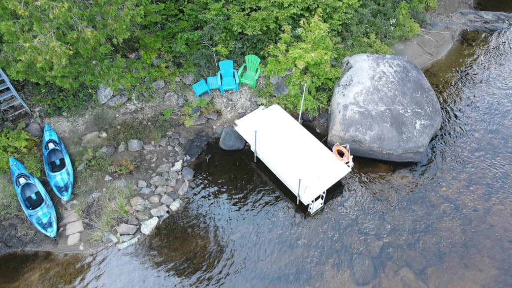 Swimming dock